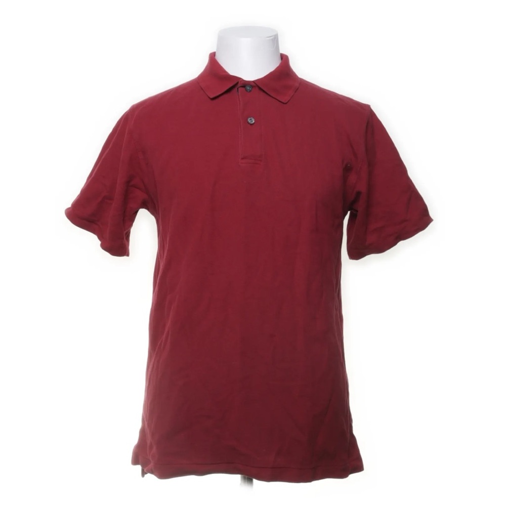 LL BEAN Mens Polo Shirt XXLarge Red Short Sleeve Cotton Casual Golf NWOT